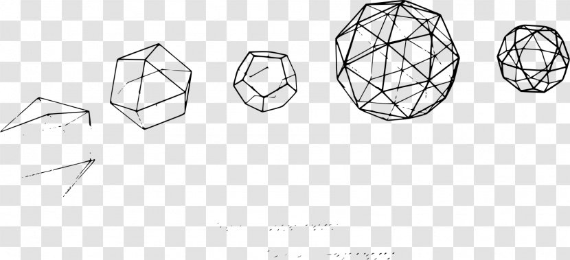 Drawing Geometry - Black And White - Geometric Transparent PNG