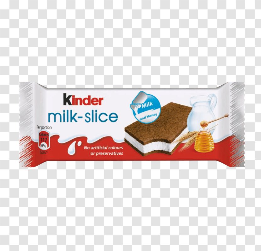 Kinder Chocolate Milk Slice Bueno Surprise - Joy Transparent PNG