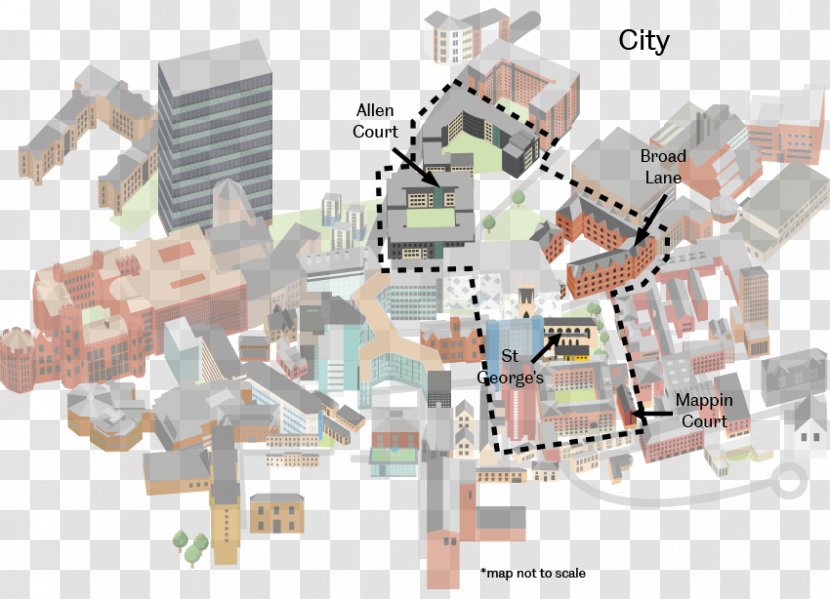 University Of Sheffield Allen Court Accommodation House - Apartment - Three Children Transparent PNG