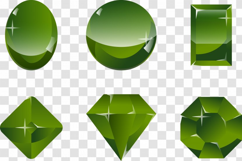 Brick Euclidean Vector Wall - Green Transparent PNG