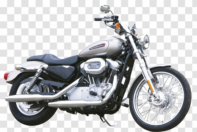 Harley-Davidson Sportster Custom Motorcycle 0 - Cruiser - Harley Davidson Silver Bike Transparent PNG