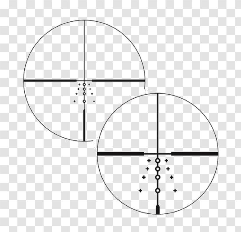 Reticle Telescopic Sight Nikon Monarch 5 Milliradian Night Vision Device - Frame Transparent PNG