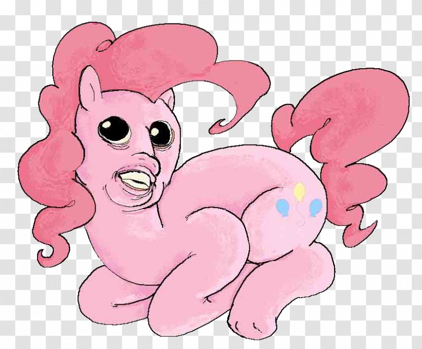 Pinkie Pie My Little Pony: Friendship Is Magic Rainbow Dash Applejack - Cartoon Transparent PNG