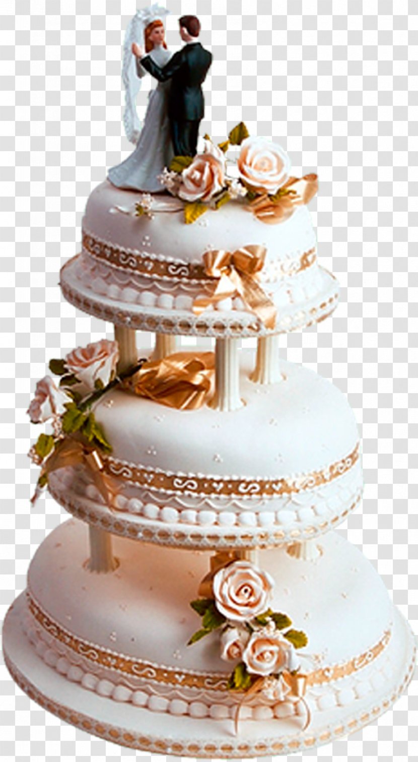 Wedding Cake Birthday Torte Cupcake - Royal Icing Transparent PNG