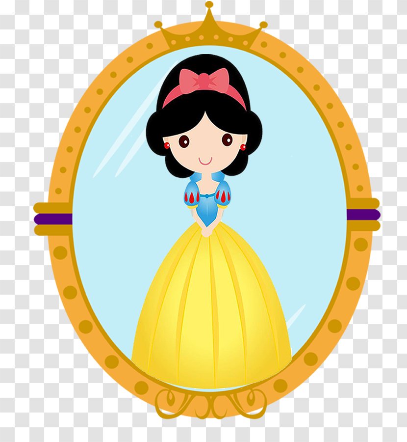 Magic Mirror Snow White Seven Dwarfs Dopey Sneezy - Smile Transparent PNG