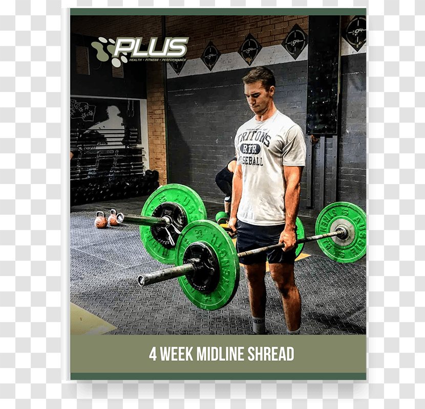 Plus Health Fitness Performance Physical Barbell CrossFit Strength - Sports - Shredding Atmosphere Transparent PNG