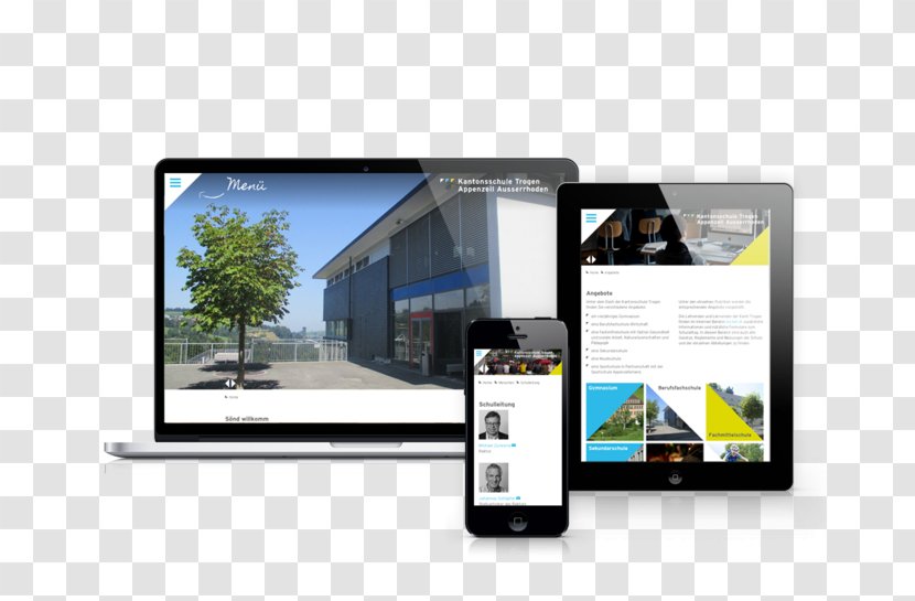 Kantonsschule Trogen Responsive Web Design Information Communication - Technology Transparent PNG