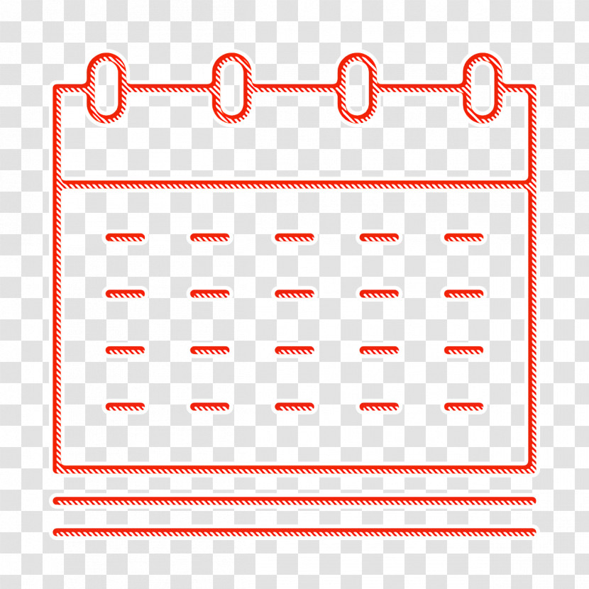High School Set Icon Calendar Icon Transparent PNG