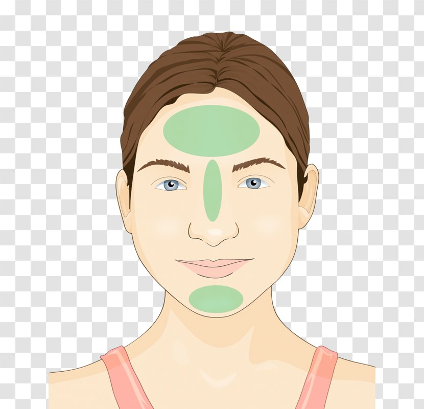 T-Zone Cleanser Skin Nose Eye - Flower - Body Parts Transparent PNG