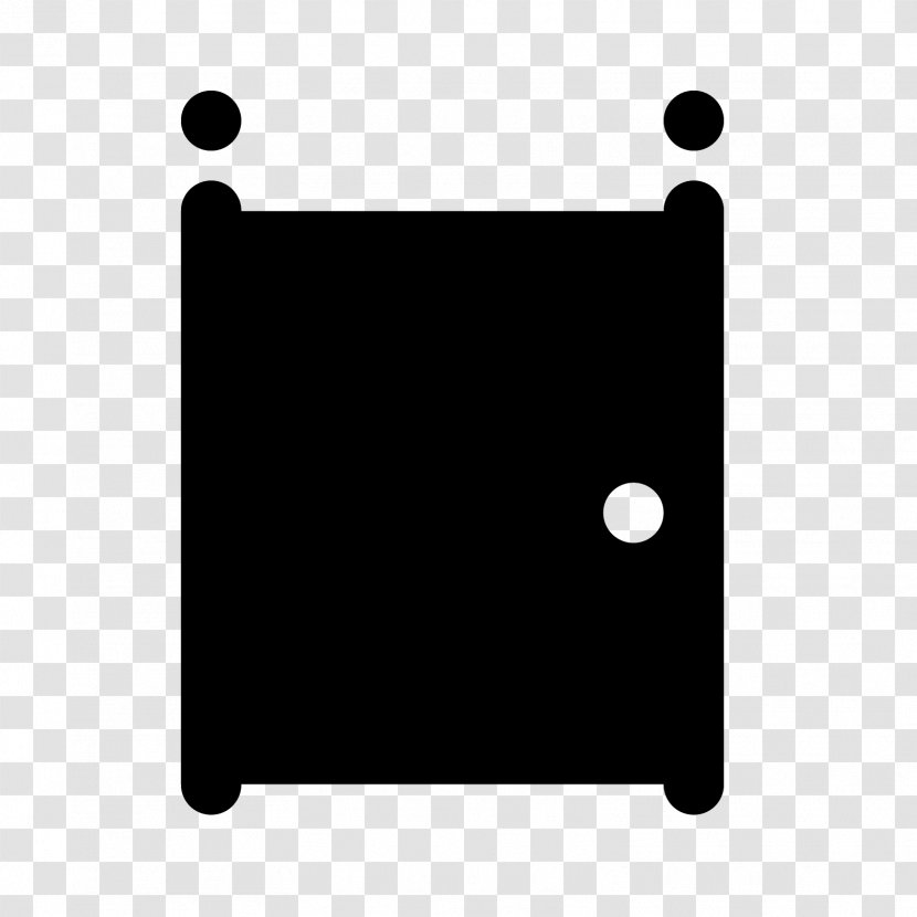 Rectangle Font - Black - SAVE Transparent PNG