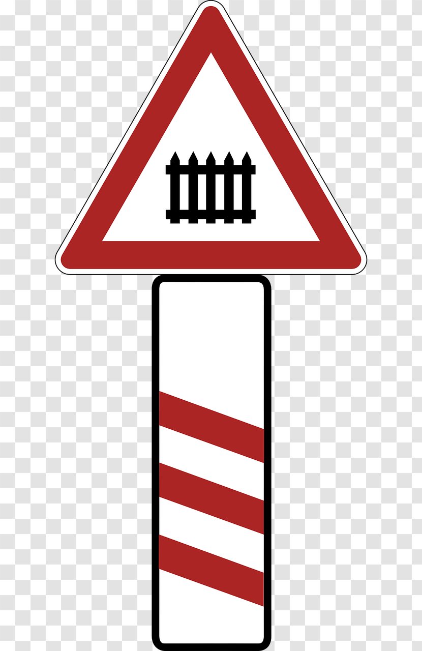 Germany Traffic Sign Level Crossing Bildtafeln Der Verkehrszeichen In Deutschland Road - Triangle Transparent PNG