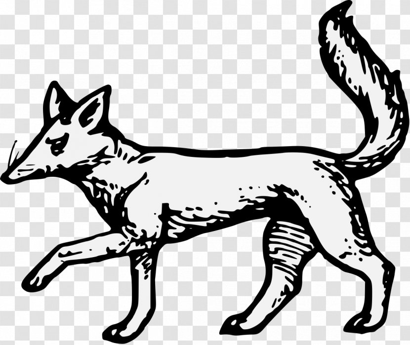 Fox Complete Guide To Heraldry Clip Art - Cat Transparent PNG