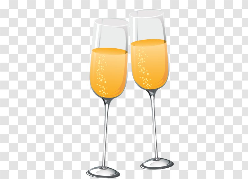 Champagne Drawing Photography - Cocktail - Vector Glass Transparent PNG