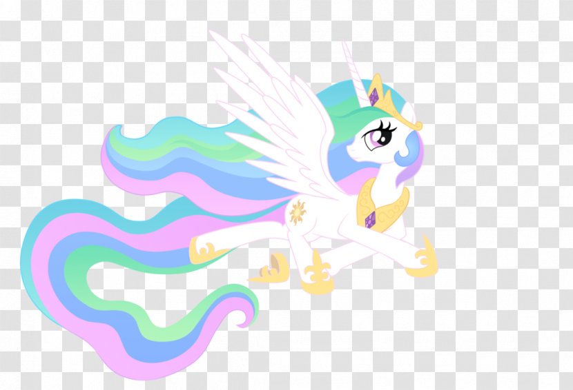 Princess Celestia Cadance Pony Luna - Mythical Creature Transparent PNG