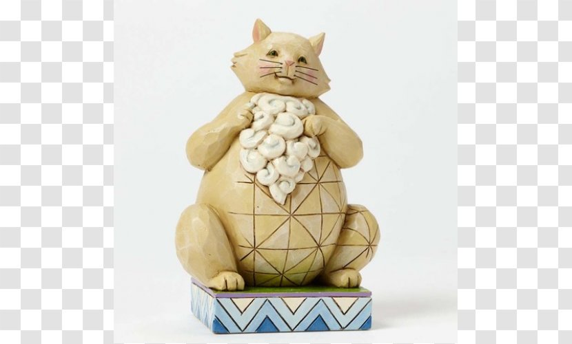 Tabby Cat Figurine Tiger Calico - Golden Transparent PNG