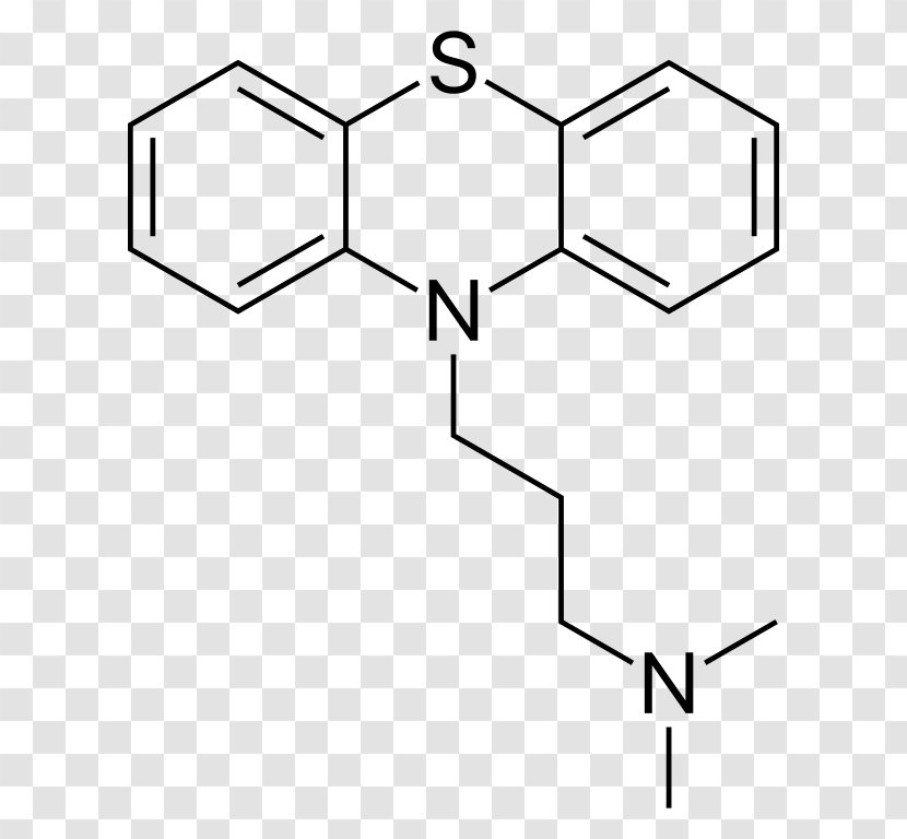 Promazine Pharmaceutical Drug Phenothiazine Structure Chemistry - Heart - Science Transparent PNG