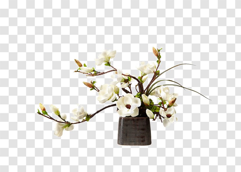 Flower Bouquet Art Cut Flowers - Branch Transparent PNG