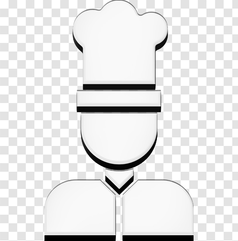 Chef Icon Cook Icon Gastronomy Icon Transparent PNG