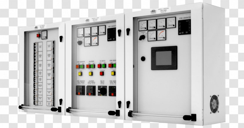 Circuit Breaker Distribution Board Electricity Wiring Diagram Electric Power - Switchboard - System Transparent PNG