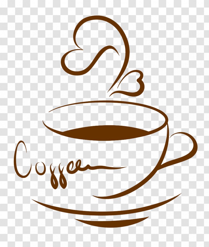 Coffee Cup Espresso Cafe - Bean - Painting Transparent PNG