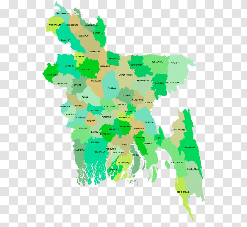 Districts Of Bangladesh Munshiganj District World Map Chittagong Division - Gopalganj Transparent PNG