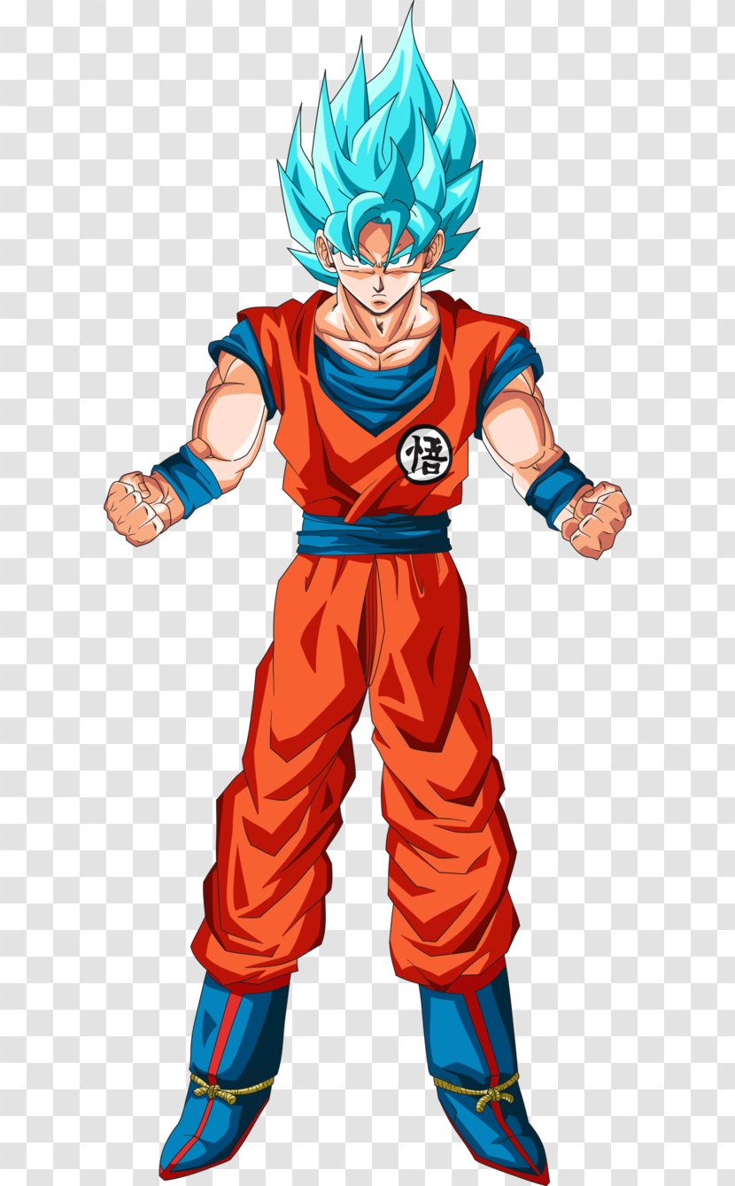 Goku Super Saiya Art Saiyan - Action Figure - Dragon Ball Transparent PNG