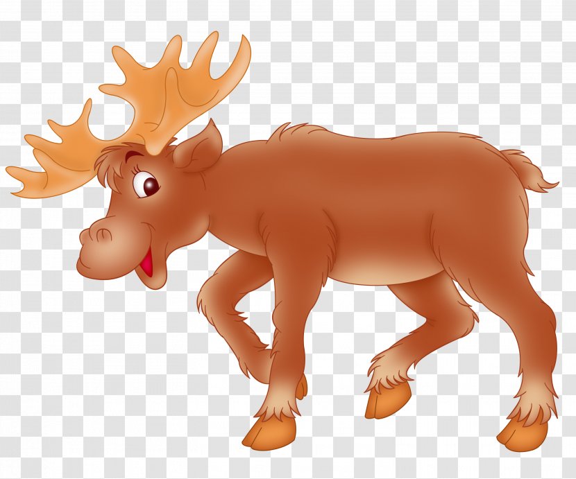 Moose Deer Child Elk - Losyash - MOOSE Transparent PNG
