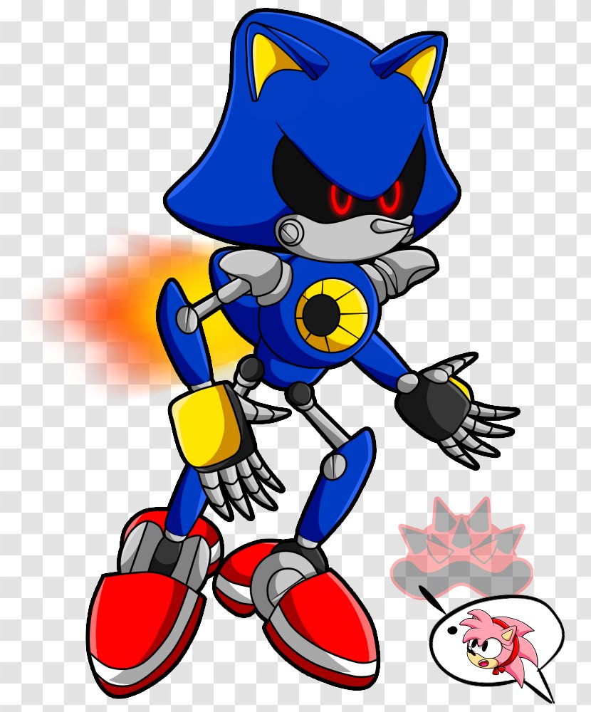 Metal Sonic Amy Rose Doctor Eggman Chaos CD - X - The Hedgehog Transparent PNG