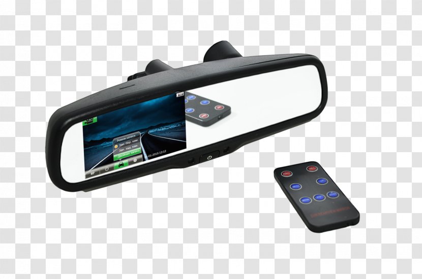 Car Rear-view Mirror Network Video Recorder Toyota - Hardware Transparent PNG