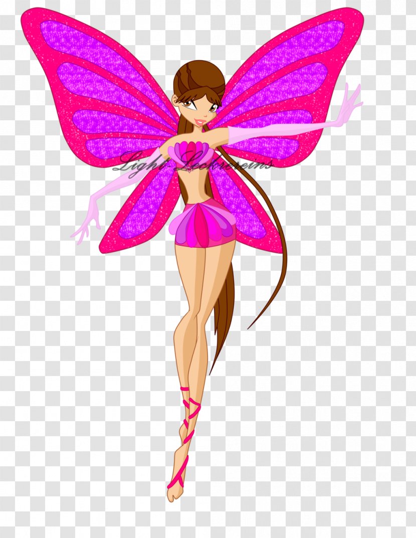 Barbie Fairy Magenta Transparent PNG