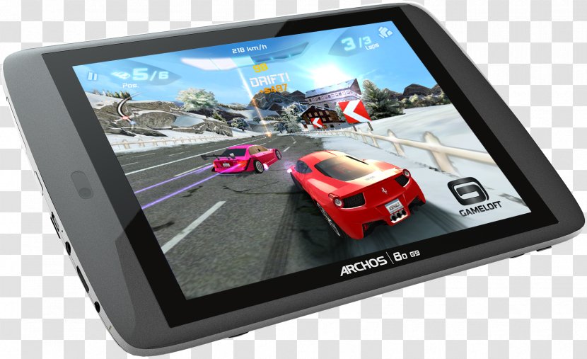 Tablet Computers Video Game Consoles Archos - Google Play - Asphalt Transparent PNG
