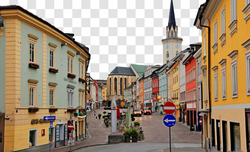 Austria Map Clip Art - Town - Austrian Street Transparent PNG