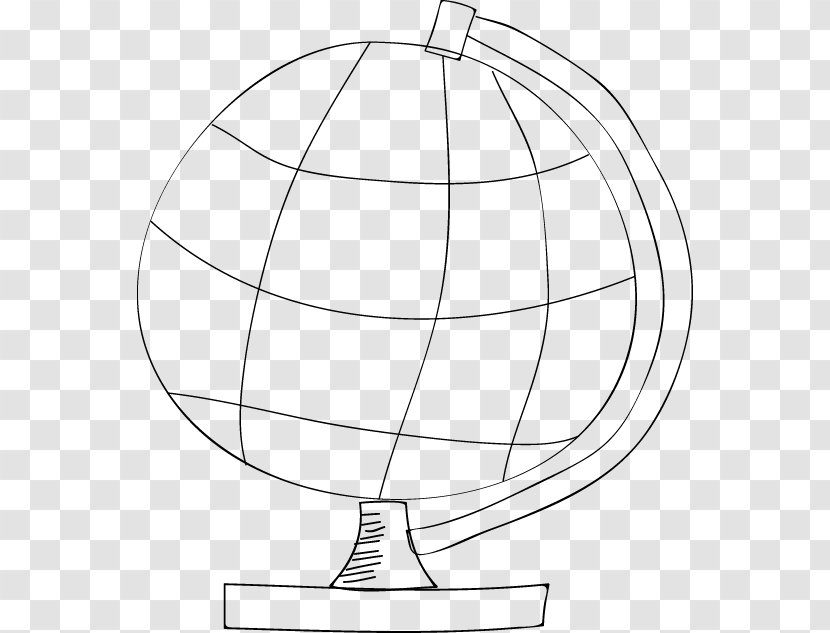 Black And White Structure Line Art Pattern - Monochrome Photography - Globe Transparent PNG