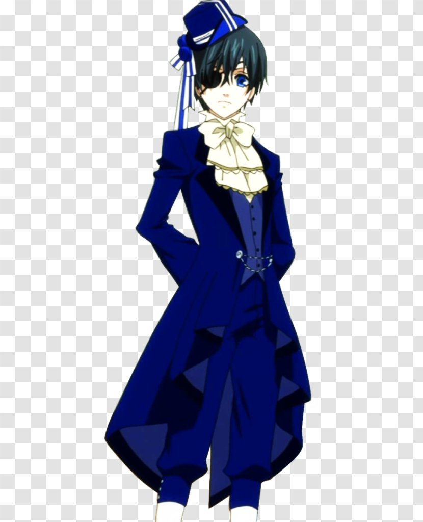 Ciel Phantomhive Costume Party Cosplay Dress - Flower Transparent PNG
