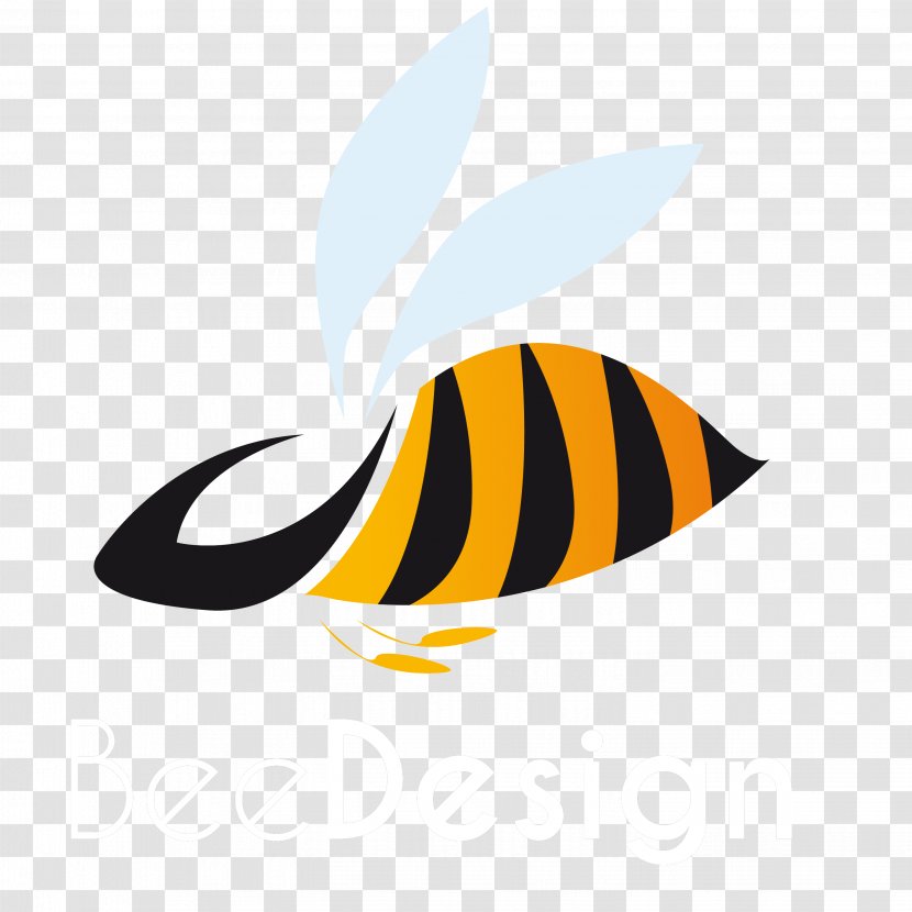 Bumblebee Logo Honey Bee - Stingless - Bees Transparent PNG