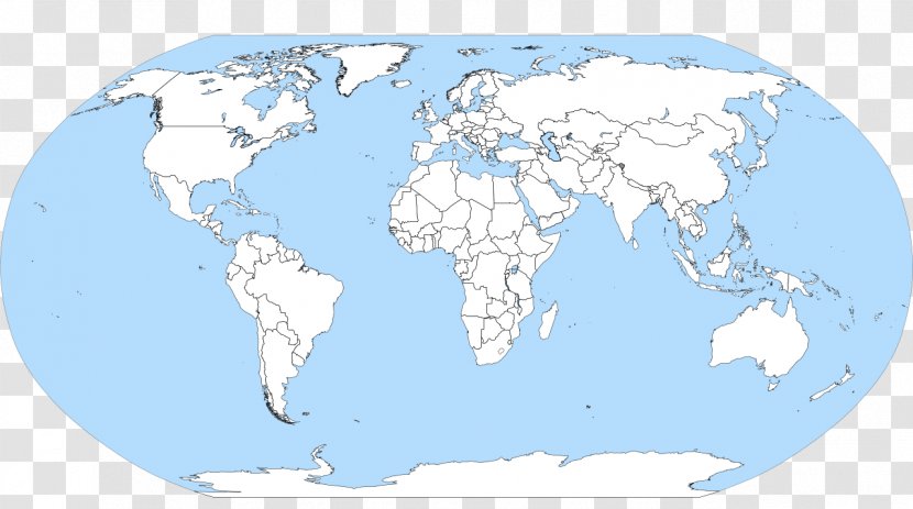 World Map Globe Blank Transparent PNG