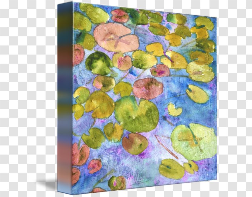 Watercolor Painting Art Water Lilies - Printmaking - Map Transparent PNG