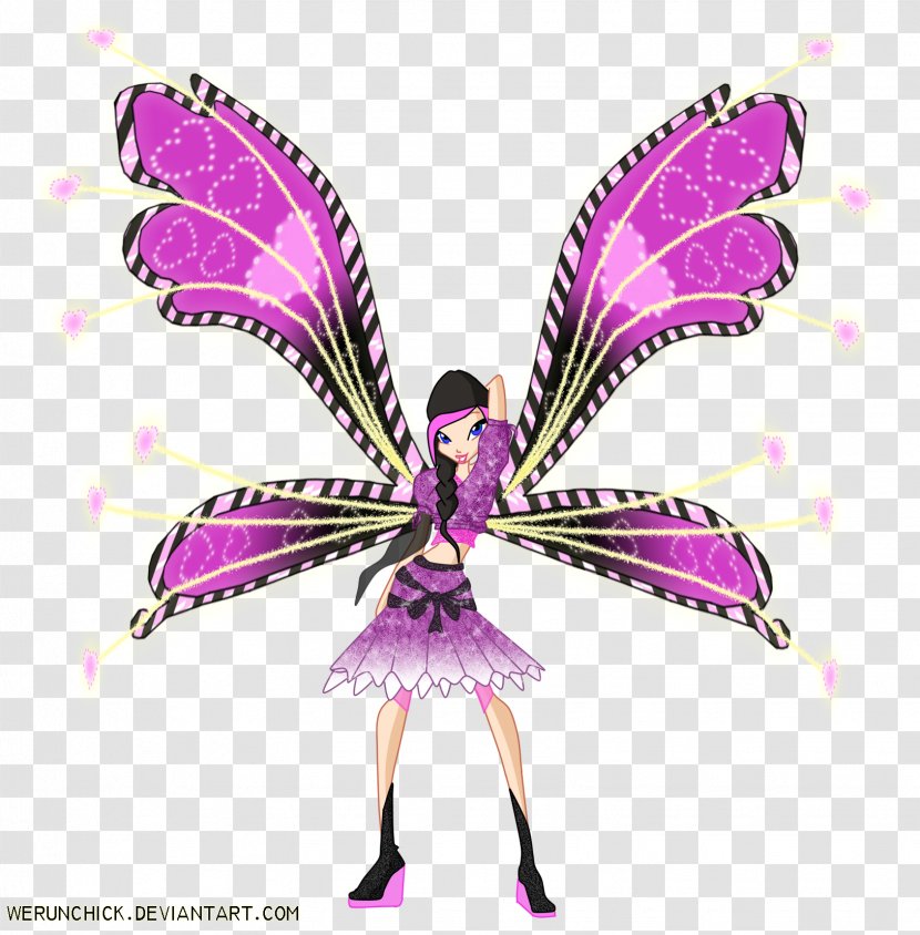 Fairy Pink M - Butterfly Transparent PNG