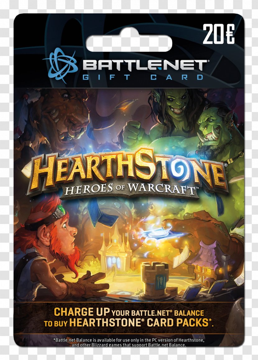 Hearthstone Gift Card Battle.net World Of Warcraft Blizzard Entertainment Transparent PNG