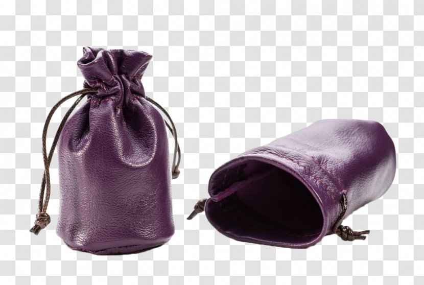 Handbag Stock Photography Leather Pocket - Violet - Purple Bucket Bunched Pockets Transparent PNG