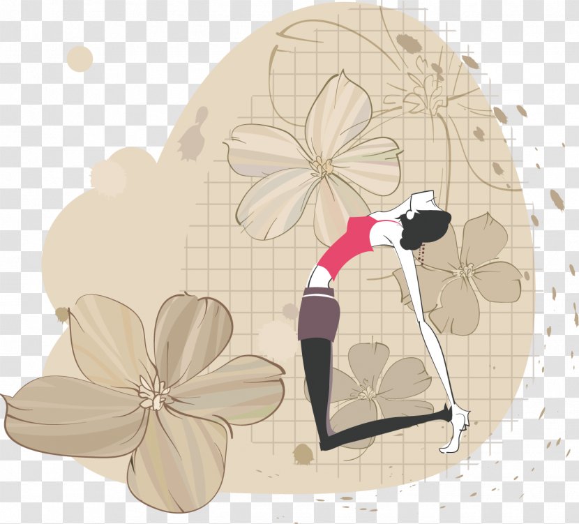 Yoga Desktop Wallpaper Woman - Illustrations Transparent PNG
