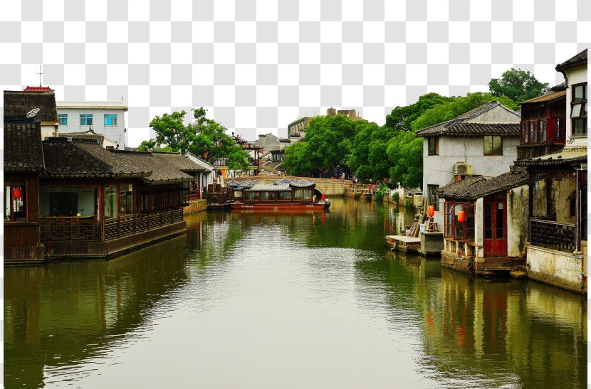 Tongli Zhouzhuang U53e4u93aeu540cu91cc Jiangnan Wuzhen - Jiangsu - Suzhou Town Transparent PNG