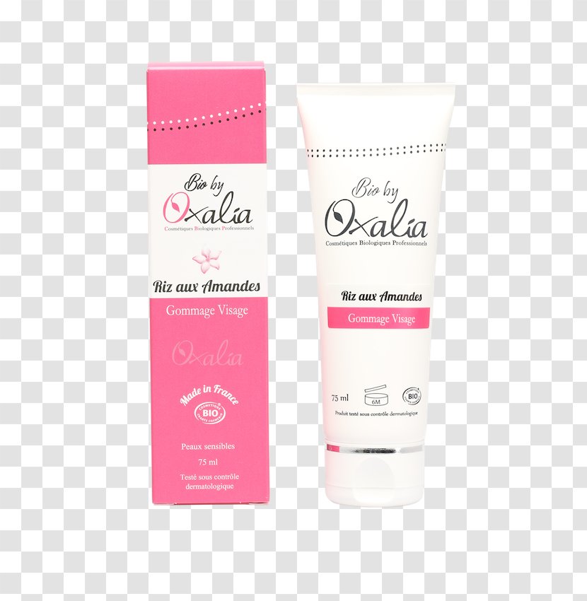Cream Cosmetics Skin Lotion Exfoliation - Face - Almond Transparent PNG