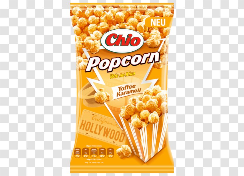 Popcorn Kettle Corn Caramel Brittle - Vegetarian Food Transparent PNG