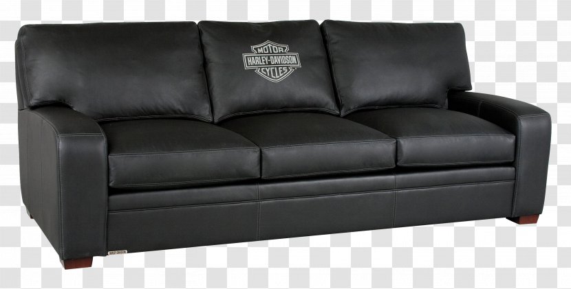 Couch Furniture Loveseat Sofa Bed - Black Shield Transparent PNG