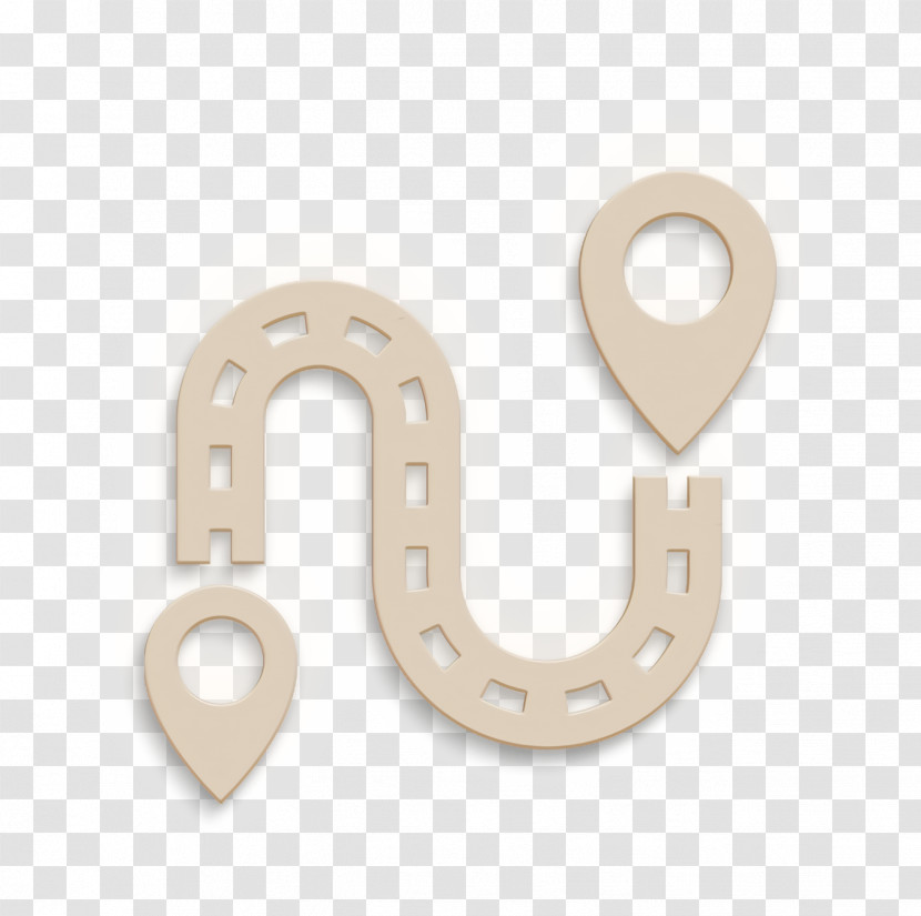 Road Icon Navigation Map Icon Destination Icon Transparent PNG