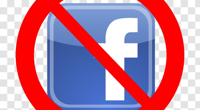Facebook No Symbol Social Media Like Button Clip Art - Logo - Circle With Slash Transparent PNG