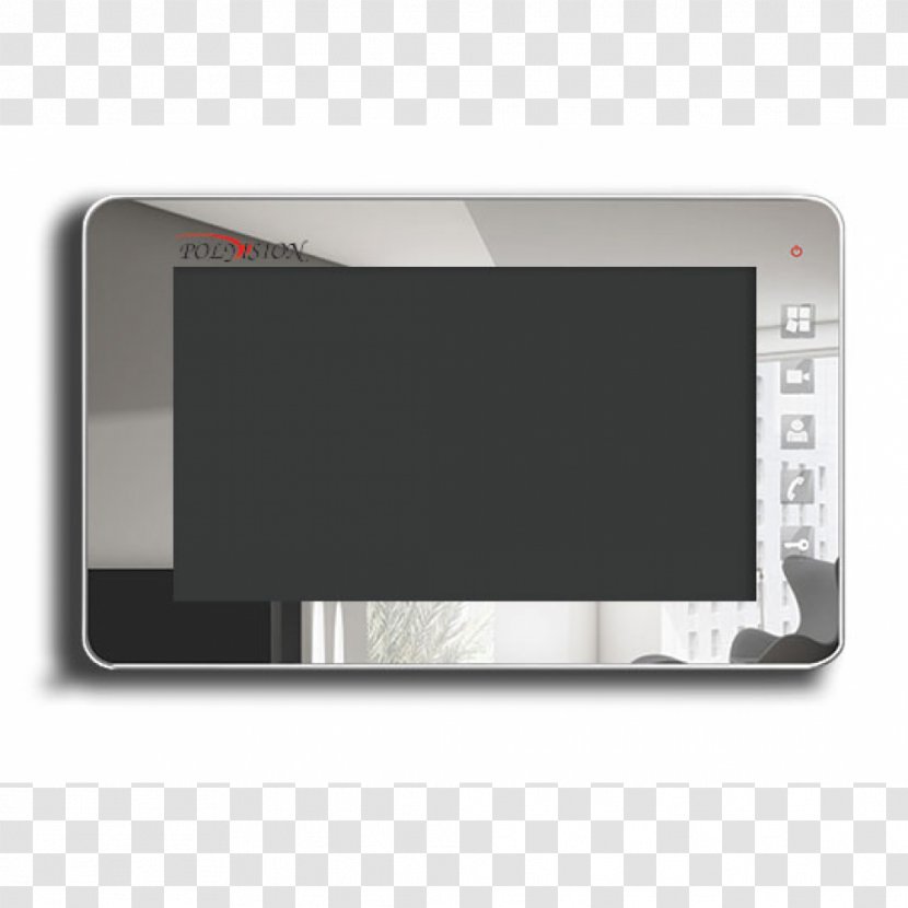 Door Phone Closed-circuit Television System Display Device Computer Monitors - Rectangle - Physical Vapor Deposition Transparent PNG