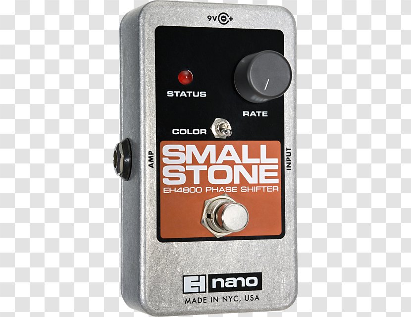 Electro-Harmonix Nano Small Stone Phaser Effects Processors & Pedals Electric Guitar - Flower Transparent PNG