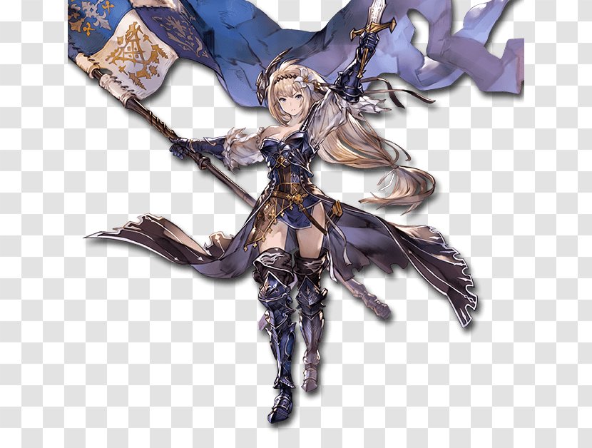 Granblue Fantasy Shadowverse Rage Of Bahamut Character Art - Watercolor Transparent PNG